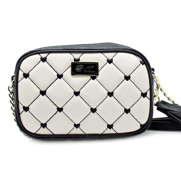 Betsey Johnson Handbags - Luv Betsey Quilted Bows Deena Crossbody